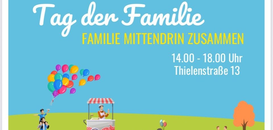 Plakat Internationaler Tag der Familie 2025