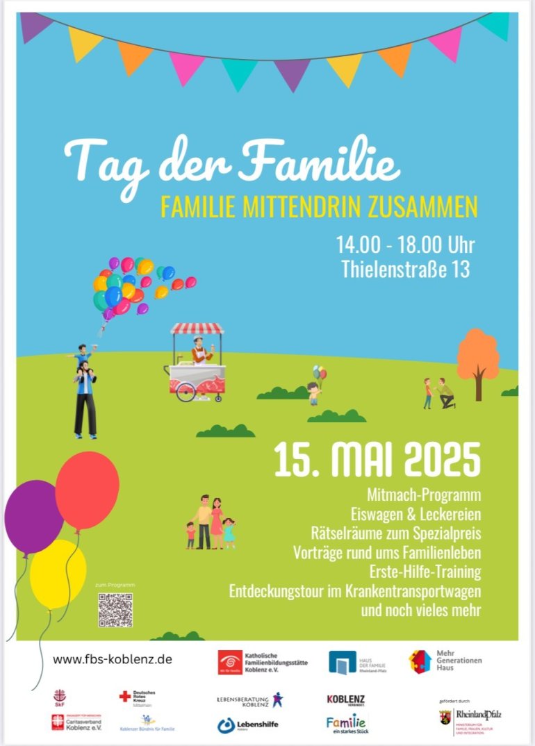 Plakat Internationaler Tag der Familie 2025 Plakat Internationaler Tag der Familie 2025