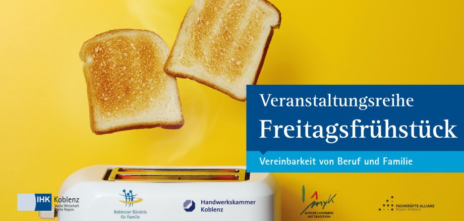 Frühstückstisch mit Datum der nächsten Veranstaltung und Kooperationspartnerinnen Frühstückstisch mit Datum der nächsten Veranstaltung und Kooperationspartnerinnen