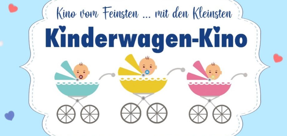 Plakat Kinderwagen-Kino