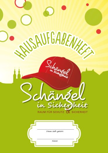 Die Titelseite des Hausaufgabenheftes